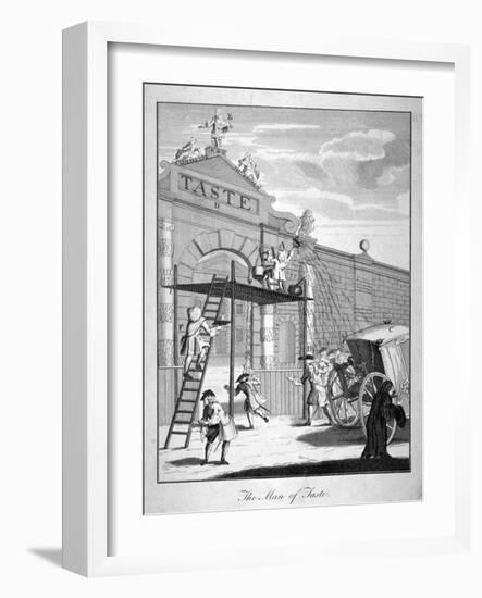 The Man of Taste, 1731-William Hogarth-Framed Giclee Print