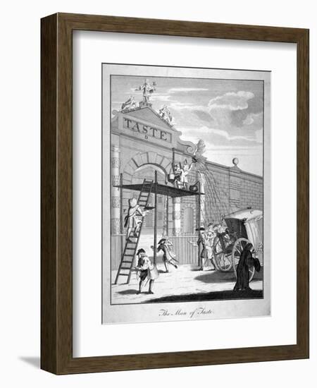 The Man of Taste, 1731-William Hogarth-Framed Giclee Print