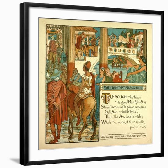 The Man That Pleased None-null-Framed Giclee Print