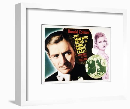 The Man Who Broke the Bank at Monte Carlo-null-Framed Photo