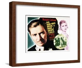 The Man Who Broke the Bank at Monte Carlo-null-Framed Photo