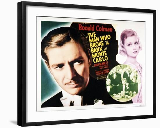 The Man Who Broke the Bank at Monte Carlo-null-Framed Photo