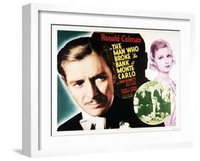 The Man Who Broke the Bank at Monte Carlo-null-Framed Photo