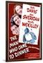 The Man Who Came to Dinner - Movie Poster Reproduction-null-Framed Photo