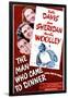 The Man Who Came to Dinner - Movie Poster Reproduction-null-Framed Photo