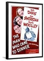 The Man Who Came to Dinner - Movie Poster Reproduction-null-Framed Photo