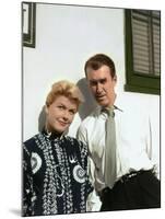 THE MAN WHO KNEW TOO MUCH, 1956 directed by ALFRED HITCHCOCK Doris Day / James Stewart (photo)-null-Mounted Photo