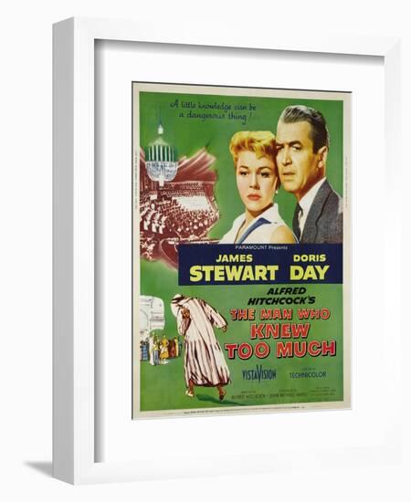 The Man Who Knew Too Much, 1956, Directed by Alfred Hitchcock-null-Framed Giclee Print