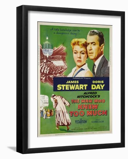 The Man Who Knew Too Much, 1956, Directed by Alfred Hitchcock-null-Framed Giclee Print