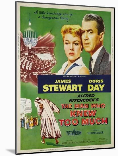 The Man Who Knew Too Much, 1956, Directed by Alfred Hitchcock-null-Mounted Giclee Print