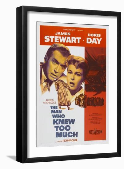 The Man Who Knew Too Much, 1956-null-Framed Giclee Print