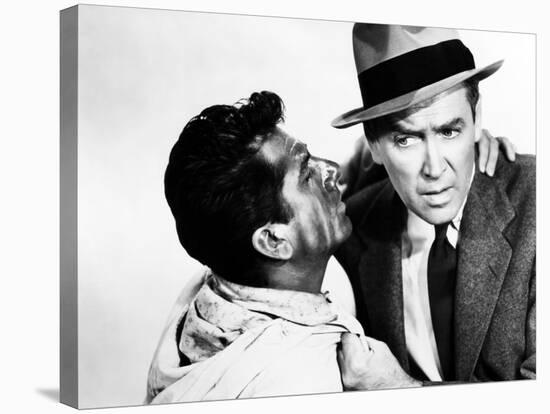 The Man Who Knew Too Much, Daniel Gelin, James Stewart, 1956-null-Stretched Canvas