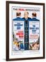 The Man Who Knew Too Much (On Double Bill Poster with the Trouble with Harry)-null-Framed Art Print