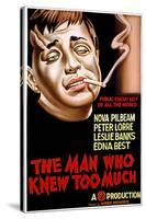 The Man Who Knew Too Much, Peter Lorre, 1934-null-Stretched Canvas