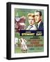 The Man Who Knew Too Much, Top Doris Day, James Stewart, 1956-null-Framed Art Print