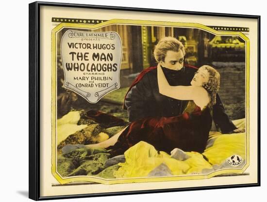 The Man Who Laughs, 1928-null-Framed Art Print