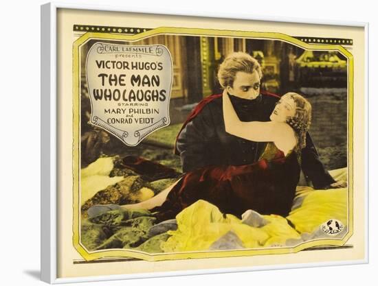 The Man Who Laughs, 1928-null-Framed Art Print