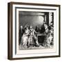 The Man Who Sat Beside Her Had His Arm Round Her Waist-null-Framed Giclee Print