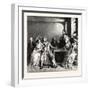 The Man Who Sat Beside Her Had His Arm Round Her Waist-null-Framed Giclee Print