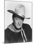 THE MAN WHO SHOT LIBERTY VALANCE, 1962 directed by JOHN FORD John Wayne (b/w photo)-null-Mounted Photo