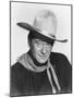 THE MAN WHO SHOT LIBERTY VALANCE, 1962 directed by JOHN FORD John Wayne (b/w photo)-null-Mounted Photo