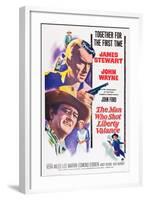 The Man Who Shot Liberty Valance, 1962-null-Framed Giclee Print