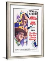 The Man Who Shot Liberty Valance, 1962-null-Framed Giclee Print