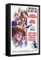 The Man Who Shot Liberty Valance, 1962-null-Framed Stretched Canvas