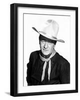 The Man Who Shot Liberty Valance, John Wayne, 1962-null-Framed Photo