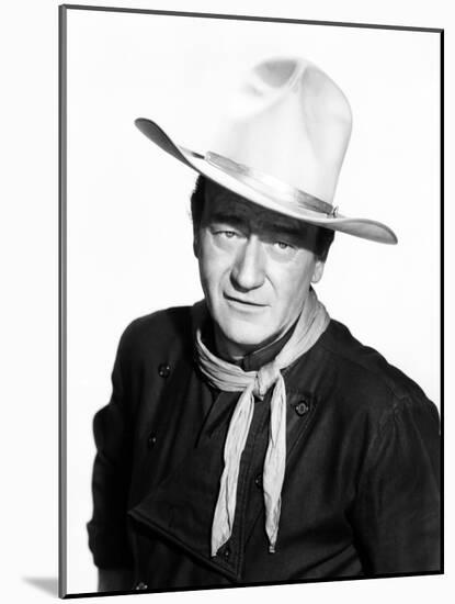 The Man Who Shot Liberty Valance, John Wayne, 1962-null-Mounted Photo