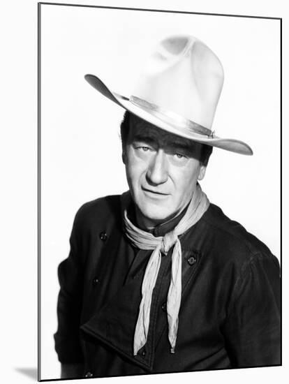 The Man Who Shot Liberty Valance, John Wayne, 1962-null-Mounted Photo