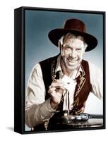 THE MAN WHO SHOT LIBERTY VALANCE, Lee Marvin, 1962-null-Framed Stretched Canvas