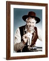 THE MAN WHO SHOT LIBERTY VALANCE, Lee Marvin, 1962-null-Framed Photo