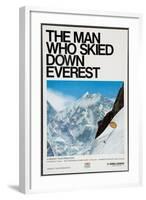 THE MAN WHO SKIED DOWN EVEREST, Yuichiro Miura, 1975-null-Framed Art Print