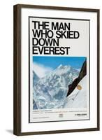 THE MAN WHO SKIED DOWN EVEREST, Yuichiro Miura, 1975-null-Framed Art Print