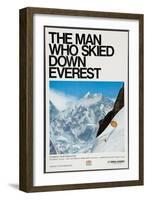 THE MAN WHO SKIED DOWN EVEREST, Yuichiro Miura, 1975-null-Framed Art Print