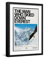 THE MAN WHO SKIED DOWN EVEREST, Yuichiro Miura, 1975-null-Framed Art Print
