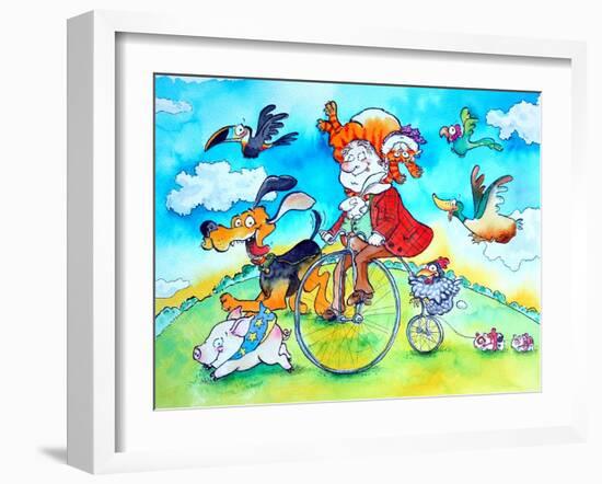 The Man Who Wore His Cat as a Hat-Maylee Christie-Framed Giclee Print