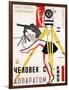 The Man with a Movie Camera, 1929-null-Framed Art Print