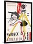 The Man with a Movie Camera, 1929-null-Framed Art Print