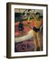 The Man with an Axe, 1891-Paul Gauguin-Framed Giclee Print