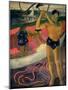 The Man with an Axe, 1891-Paul Gauguin-Mounted Giclee Print