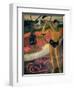 The Man with an Axe, 1891-Paul Gauguin-Framed Giclee Print