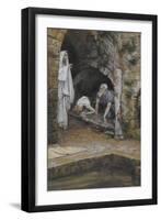 The Man with an Infirmity from 'The Life of Our Lord Jesus Christ'-James Jacques Joseph Tissot-Framed Giclee Print