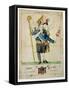 The Man with Six Heads, Caricature of Charles Maurice de Talleyrand-Perigord-null-Framed Stretched Canvas