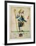 The Man with Six Heads, Caricature of Charles Maurice de Talleyrand-Perigord-null-Framed Giclee Print