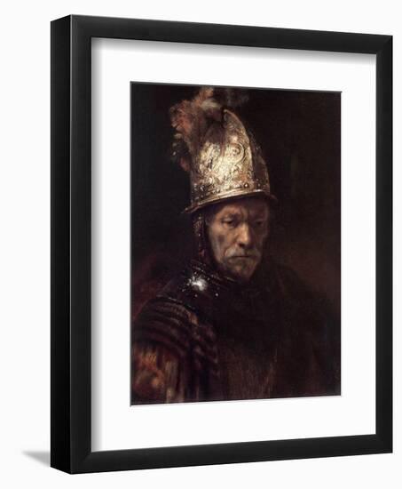 The Man with the Golden Helmet, 1650-Rembrandt van Rijn-Framed Art Print