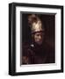 The Man with the Golden Helmet, 1650-Rembrandt van Rijn-Framed Art Print