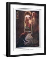 The Man with the Muck Rake-John Byam Liston Shaw-Framed Giclee Print