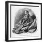 The Man with the Twisted Lip Holmes Ponders the Problem-null-Framed Photographic Print